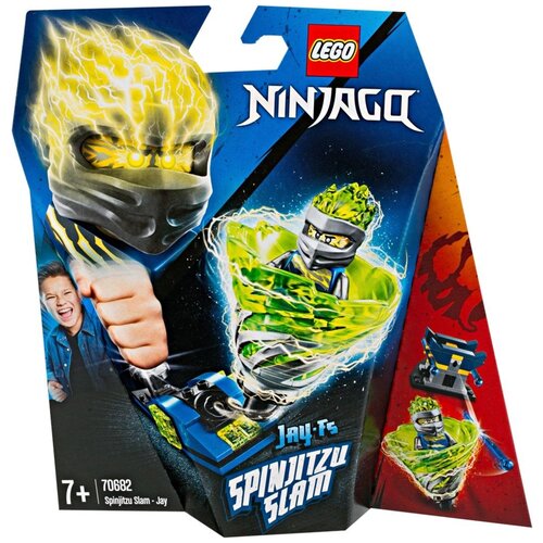 конструктор lego ninjago 70662 коул мастер кружитцу 171 дет Конструктор LEGO Ninjago 70682 Бой мастеров кружитцу — Джей, 72 дет.