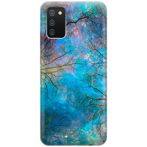 фото Re:pa накладка transparent для samsung galaxy a02s с принтом "ночное небо в ветвях"