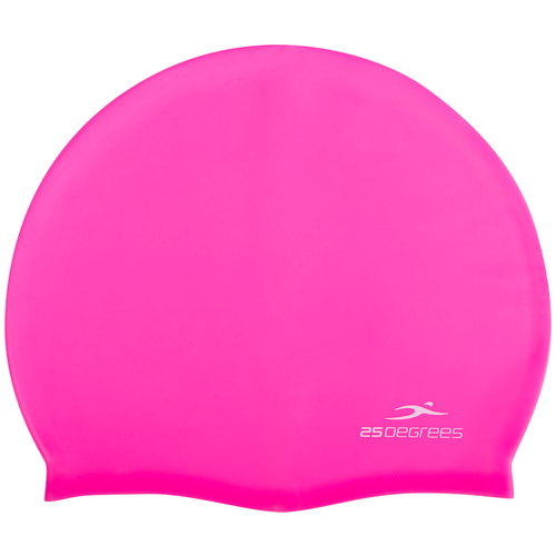фото Шапочка для плавания nuance pink, силикон, детский 25degrees