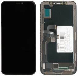 Дисплей в сборе с тачскрином для Apple iPhone X (OLED) AAA, черный