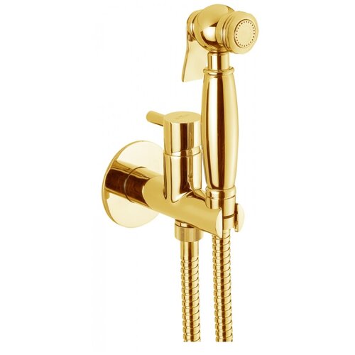 Webert Elio EL870302010 Гигиенический душ - комплект со смесителем (золото) гигиенический душ со смесителем webert elio el870302010 золото