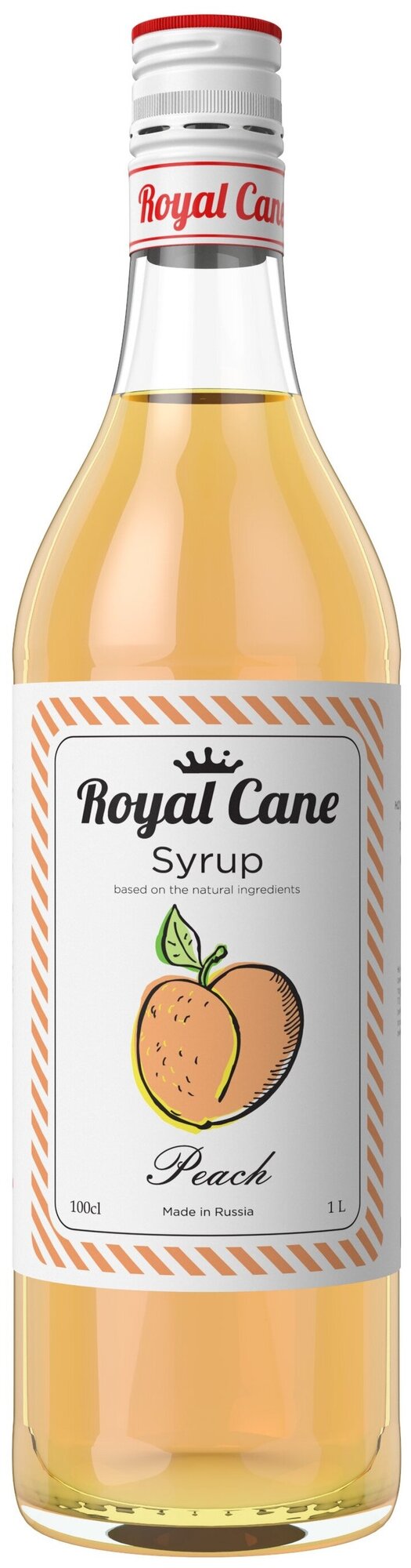 Сироп Royal Cane Персик 1л - фото №2