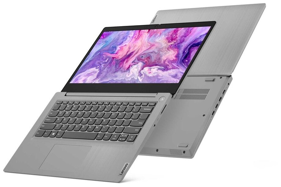 Ноутбук 14 Lenovo IdeaPad 3 14ITL05 Core i3 1115G48Gb128Gb SSD14 FullHDWin10 Серый 81X7007QRU