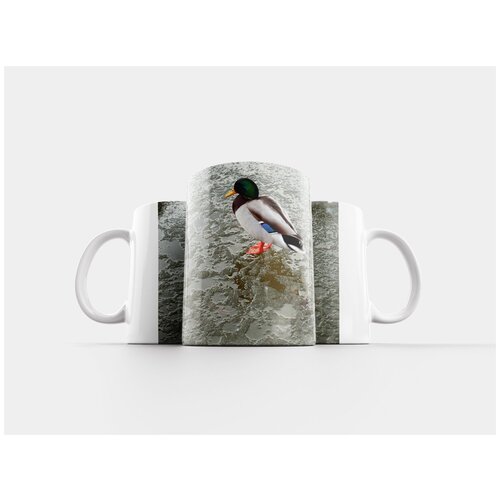 фото Кружка "утка, мороженое, зима" 320 мл lotsprints