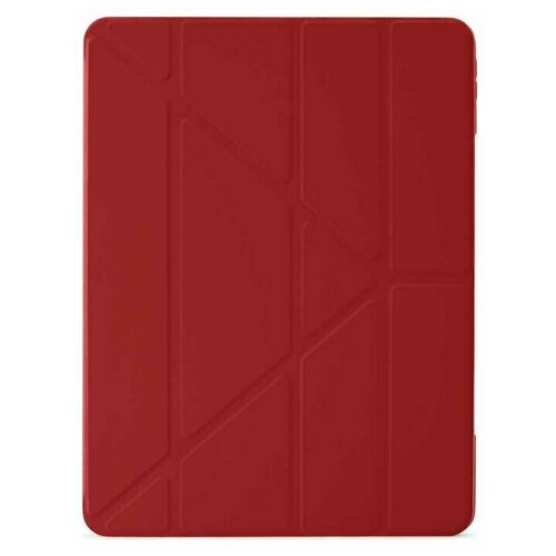 фото Чехол pipetto origami (pi39-53-4tpu) для ipad pro 12.9" 2020 (red)