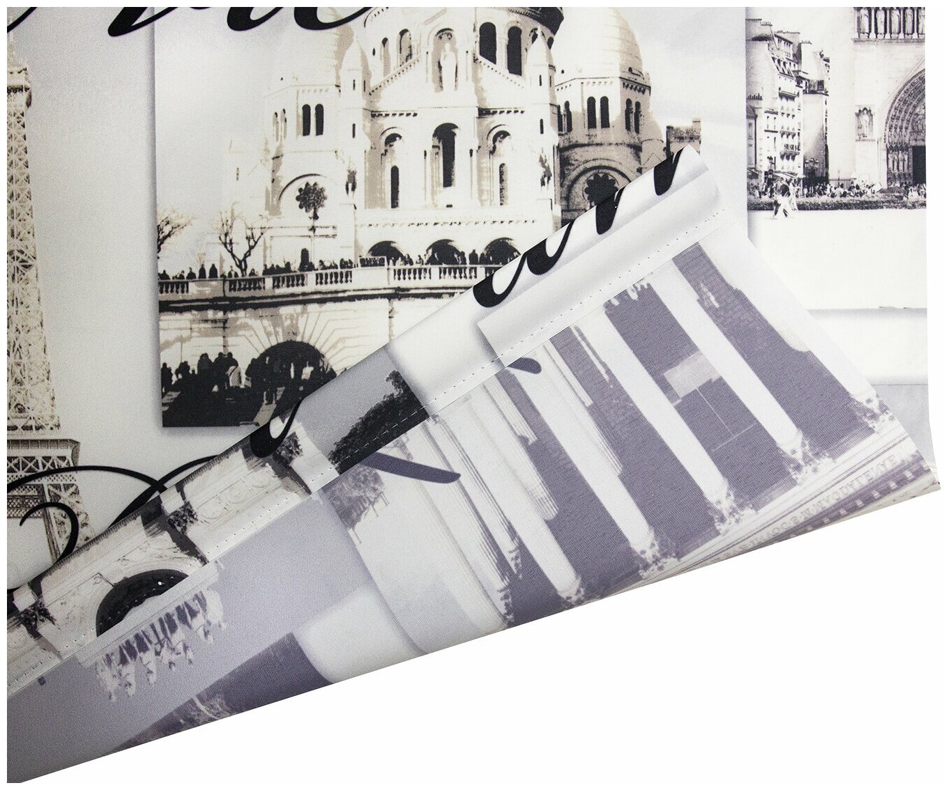 Рулонная штора «Париж», 100х175 см, цвет серый 4760368 УЮТ - фото №4