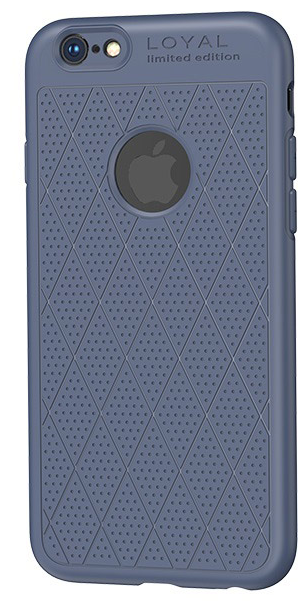 Чехол силиконовый для iPhone 6 Plus/6S Plus, HOCO, Ultra-slim, Admire series, синий