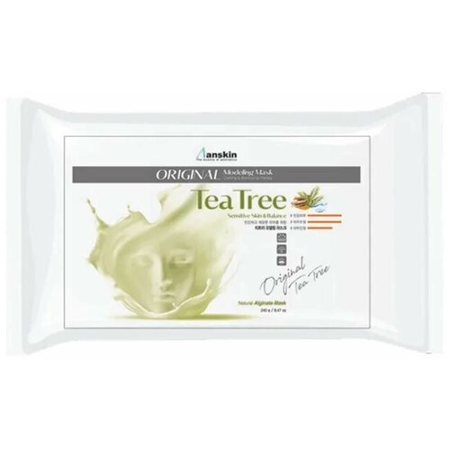 фото Альгинатная маска с чайным деревом anskin teatree modeling mask (240 г (refill))