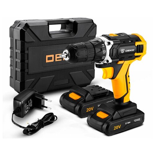 Электроинструмент Deko DKCD20FU-Li набор 63 предмета 063-4093 869800₽