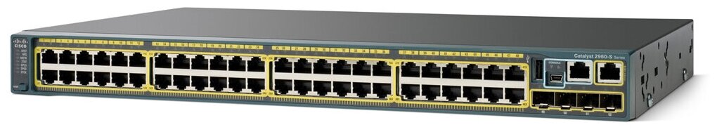 Коммутатор CISCO WS-C2960S-48TD-L