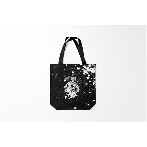 фото Сумка-шоппер / 40х40 см / аниме / jojo bizarre adventure хамон белые брызни burnettie