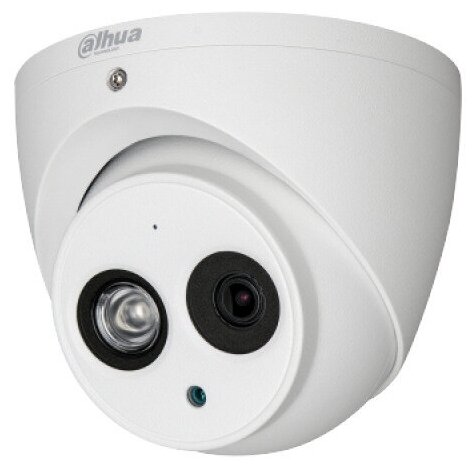 Купольная видеокамера HDCVI Dahua DH-HAC-HDW2401EMP-0360B 1/3" 4MP
