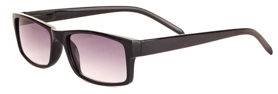 Готовые очки Восток 6617 Черные Тонированные (+2.50)