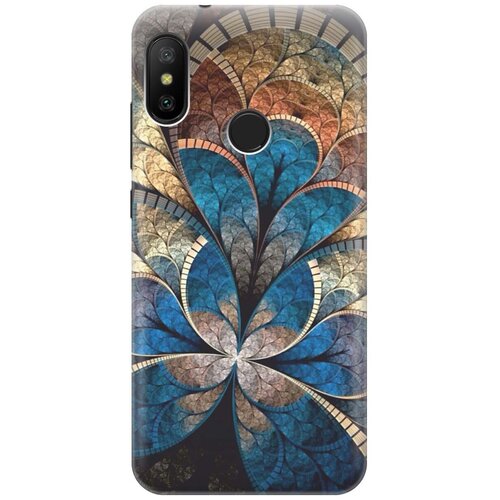 фото Силиконовый чехол на xiaomi mi a2 lite / redmi 6 pro / сяоми ми а2 лайт / редми 6 про с принтом "великолепный век" gosso