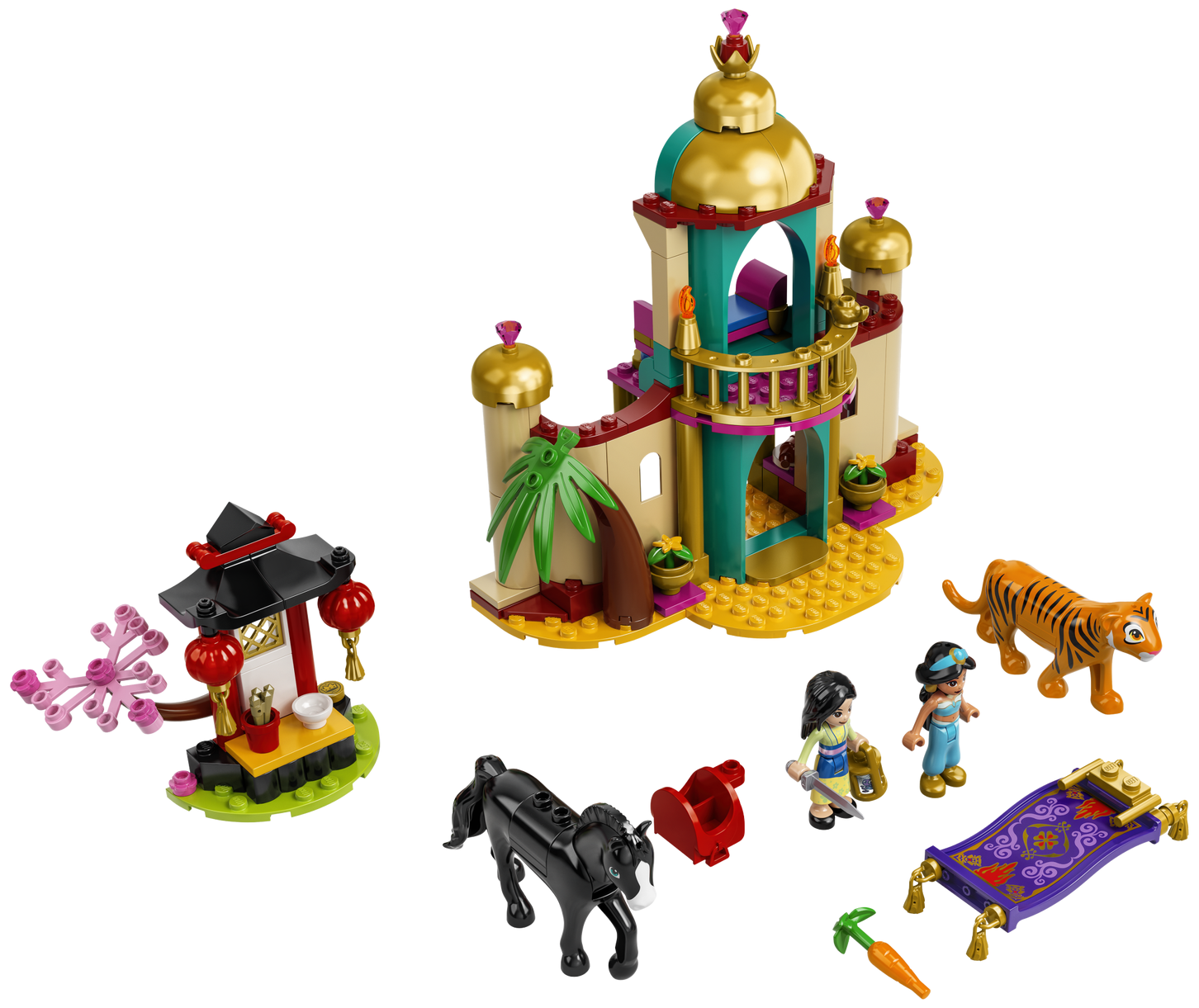 Конструктор Lego Disney Princess Приключения Жасмин и Мулан, - фото №4