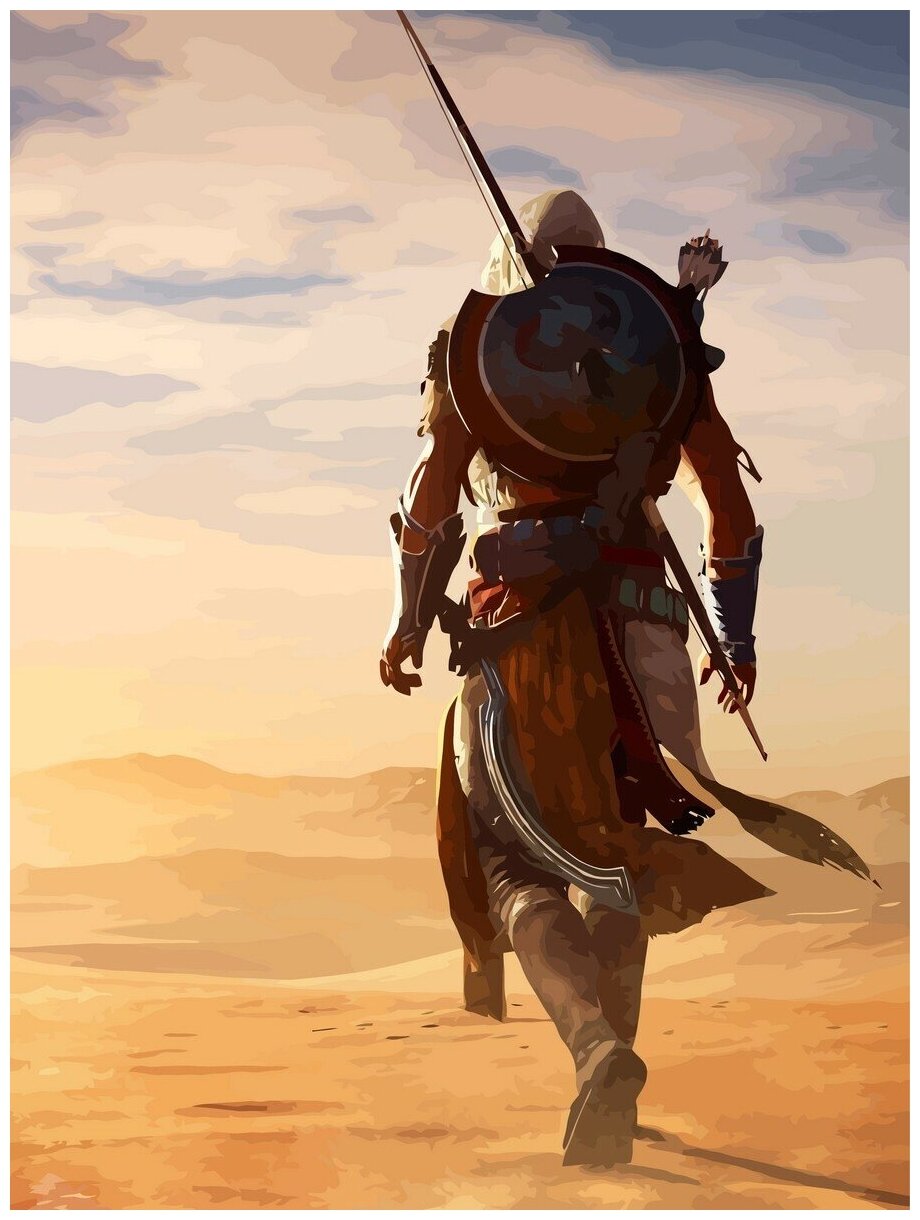Картина по номерам Assassins Creed Origins - 2 30X40