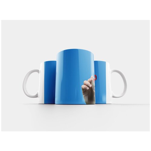 фото Кружка "мыльные пузыри, небеса, рука" 320 мл lotsprints