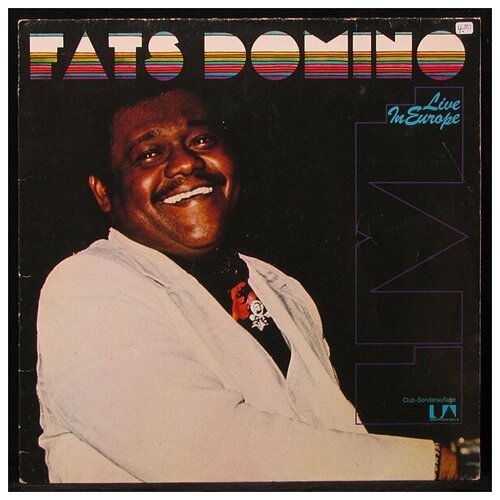 Виниловая пластинка United Artists Fats Domino – Fats Domino Live In Europe