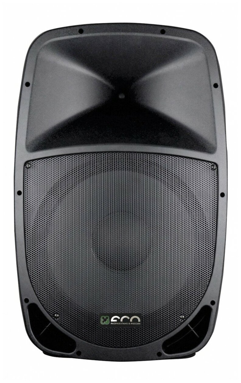 Eco Presto-15A MP3 активная акустическая система 15" + 1.75" с MP3-плеером, цвет чёрный