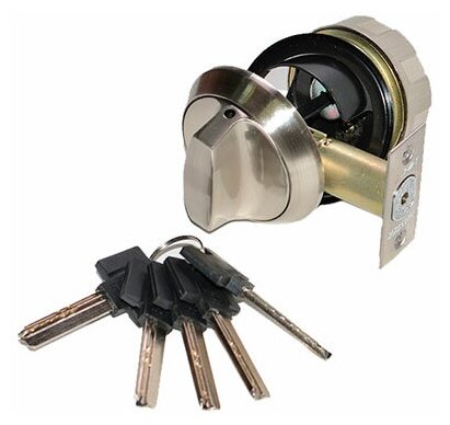 Замок врезной DEADBOLT MASTER LOCK автомат правый