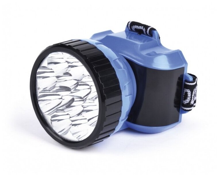 Аккумуляторный налобный фонарь 12 LED Smartbuy, синий