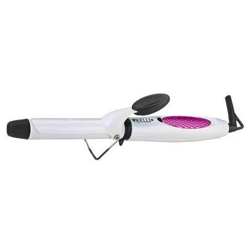 Плойка плойка для завивки волос плойка щипцы Kelli термоизолированный наконечник индикатор включения петелька для подвешивания 116500₽