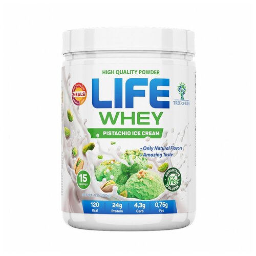 Tree of Life LIFE Whey Protein 454 г Pistachio ice cream