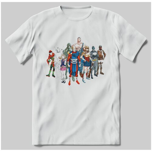фото Футболка с принтом dc вселенная - 106 brut-shop