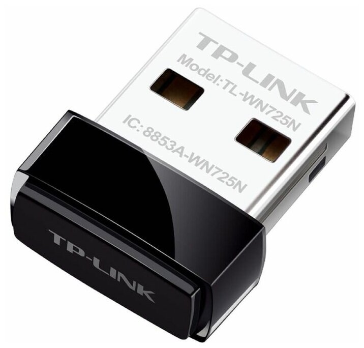 TP-Link TL-WN725N N150 Ультракомпактный Wi-Fi USB-адаптер