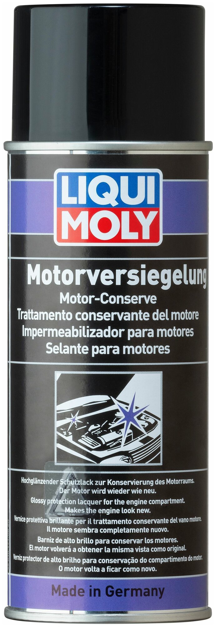 Liquimoly Motor-Versiegelung 0.4l_спрей Для Внешней Консервации Двигателя ! Liqui moly арт. 3327