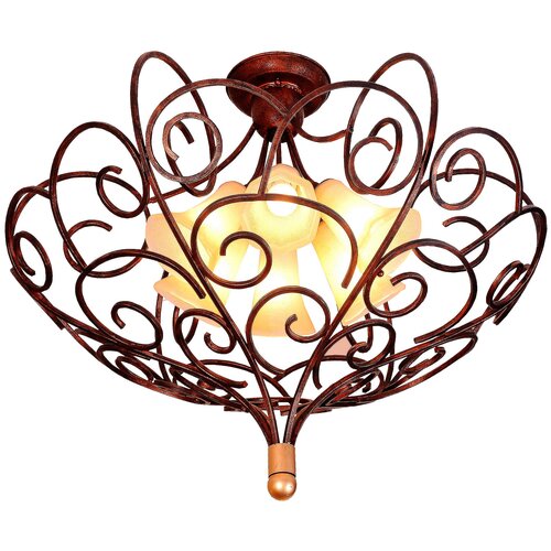 Люстра P2203/6PL. Диаметр 77 см, высота 72 см. Ламп 6хE14