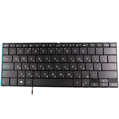 Клавиатура для Asus UX370UA p/n: 0KN1-1V2RU12, 0KNB0-2604RU00, ASM16N2 клавиатура для asus x540lj topcase красный p n 90nb0b11 r30200