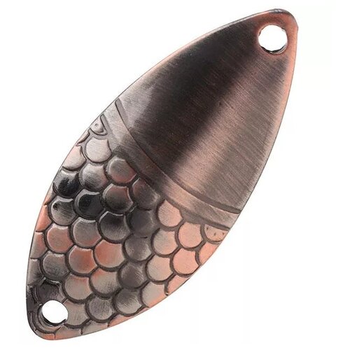 фото Блесна mikado колеблющаяся alga № 3 pmb-wal-27 27 г 61 мм состаренная медь