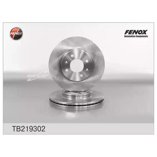 фото Fenox tb219302 tb219302_диск торм.пер. \ hyundai solaris, kia rio 1.1-1.6 11