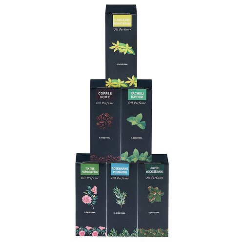 Ароматическое масло набор из 6штук по 10гр