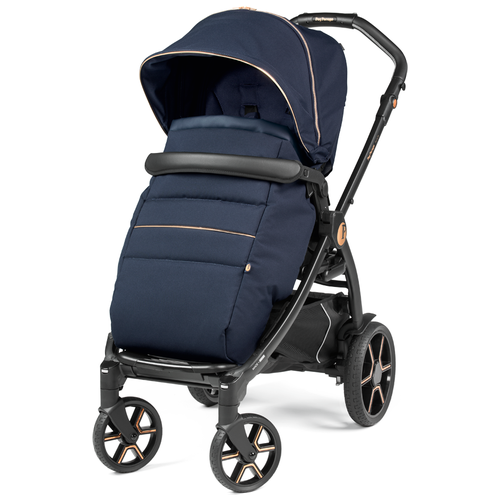 детская прогулочная коляска peg perego vivace city grey Детская прогулочная коляска Peg Perego Book Blue Shine