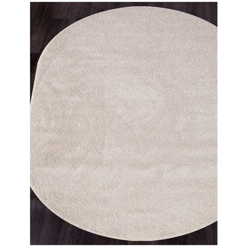 Ковер PLATINUM - Овал Кремовый, Однотонный, Ковер на пол, в гостиную, спальню, в ассортименте, Турция, Бельгия, Россия (200 см. на 300 см.)