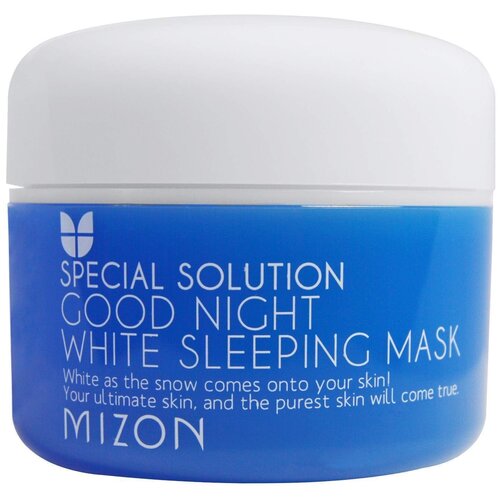 Mizon маска Good Night White Sleeping Mask, 80 г, 80 мл mizon good night white sleeping mask ночная осветляющая маска 80 мл