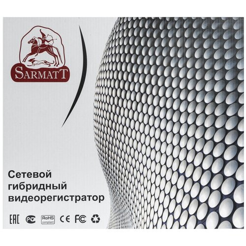 Видеорегистратор SarmatT DSR-423-Real IP 4 канала 1080Р AHDTVICVICVBS SarmatT 592300₽