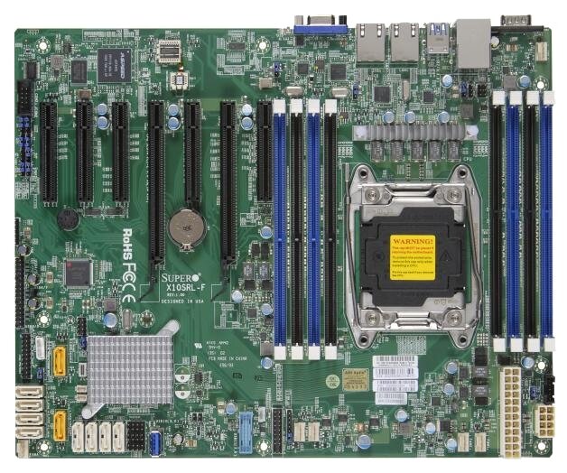Supermicro Материнская плата Supermicro MBD-X10SRL-F-B OEM 5583200₽