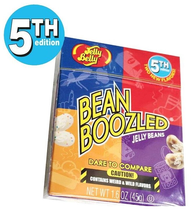 Драже жевательное Jelly Belly ассорти Bean Boozled 6 версия 45гр - фотография № 3