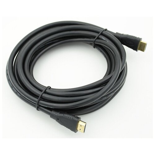 Кабель Behpex HDMI (m)-HDMI (m), 5 м, ver 1.4, черный (576381) кабель hdmi аудио видео fullhd hdmi m hdmi m 1 5м
