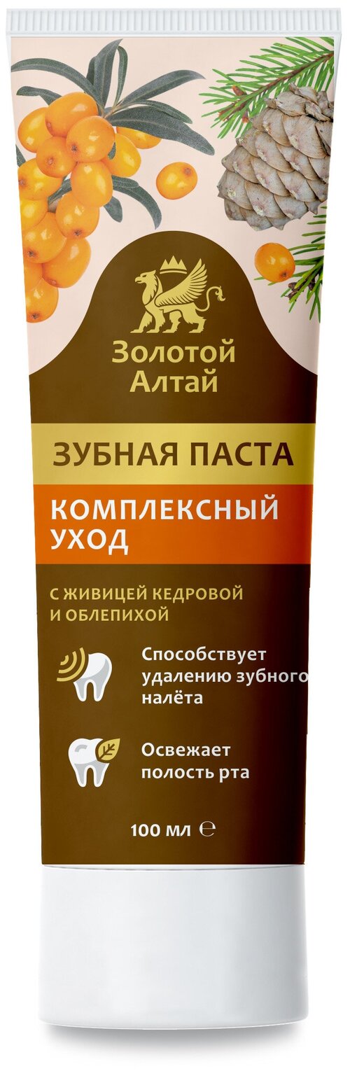 З/паста Золотой Алтай комплексный уход 100 мл x1