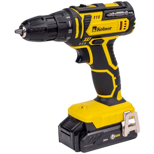 Аккумуляторная дрель-шуруповерт Kolner KCD 16L 388000₽