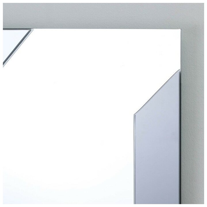 Зеркало «Шик», настенное, с полочкой, 53,5х63,5 см - фотография № 2
