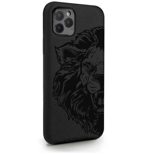 фото Черный силиконовый чехол musthavecase для iphone 11 pro король лев для айфон 11 про противоударный