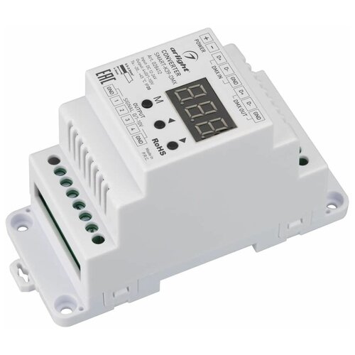 Конвертер SMART-K39-DMX (12-24V, 0/1-10V, DIN), 1шт