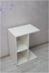Стол приставной, журнальный столик Вега, Мебель Гигант, белый