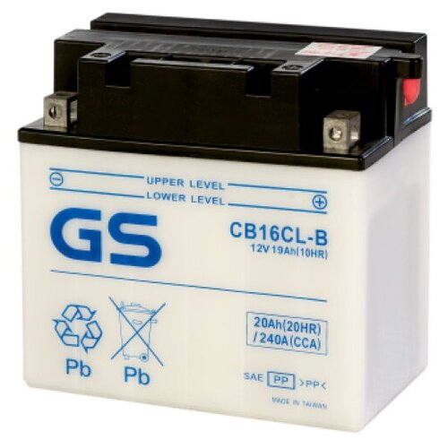 Мото аккумулятор GS CB16CL-B (б/э)