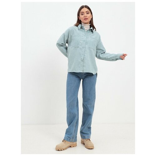 фото Вельветовая рубашка оверсайз g-pride